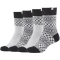 4er Pack SKECHERS Casual Cozy Jacquard Crew Socken Damen 9202 - fog mouline 39-42