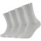4er Pack SKECHERS Casual Cozy Crew Socken Damen 9202 - fog mouline 35-38