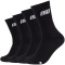 4er Pack SKECHERS Cushioned Crew Tennissocken 9999 - black 35-38