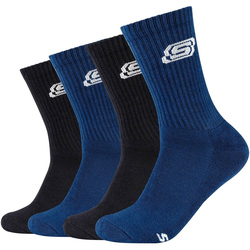 4er Pack SKECHERS Cushioned Crew Tennissocken 5722 - navy...