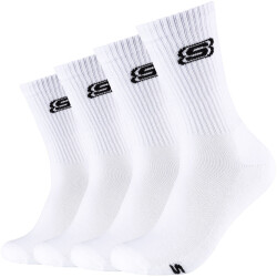 4er Pack SKECHERS Cushioned Crew Tennissocken 1000 -...