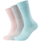 3er Pack SKECHERS Mesh Ventilation Trainingssocken 6060 - pastel turquoise 35-38