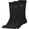 3er Pack SKECHERS Casual Crew Socken Damen 9999 - black 35-38
