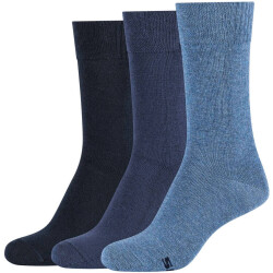 3er Pack SKECHERS Casual Crew Socken Damen 5500 - denim...