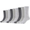 9er Pack SKECHERS Casual Crew Socken Damen 9200 - fog melange 35-38