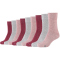 9er Pack SKECHERS Casual Crew Socken Damen 4300 - chalk pink melange 35-38