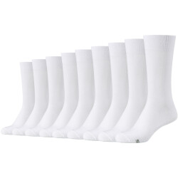 9er Pack SKECHERS Casual Crew Socken Damen 1000 - white...