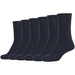 6er Pack camano Silky Feeling Crew Socken Damen 0004 -...
