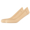 4er Pack camano Comfort Laser-Cut Antirutsch Füßlinge Damen 8200 - natural 35-38