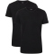 2er Pack camano Men comfort BCI cotton Crew Neck T-shirt 9999 - black S