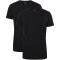 2er Pack camano Men comfort BCI cotton Crew Neck T-shirt 9999 - black L