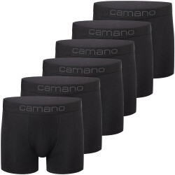 6er Pack camano Men comfort BCI cotton Boxershorts in Box...