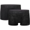 2er Pack camano Men comfort BCI cotton Trunks 9703 - dark grey mix XXL
