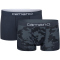 2er Pack camano Men comfort BCI cotton Trunks 5091 - blue fog mix S