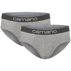 2er Pack camano Comfort BCI Baumwoll Slips Herren 9300 -...