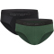 2er Pack camano Men comfort BCI cotton Slips 7910 - sycamore green S
