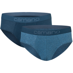 2er Pack camano Comfort BCI Baumwoll Slips Herren 5803 -...