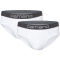 2er Pack camano Comfort BCI Baumwoll Slips Herren 1000 - white S