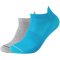 2er Pack camano Sport Multifunktions-Sneakersocken 6500 - turquoise 35-38