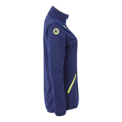 Kempa CURVE Classic Trainingsjacke Damen deep blau/fluo gelb S