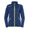 Kempa CURVE Classic Trainingsjacke Damen deep blau/fluo gelb S