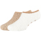 2er Pack camano Sustainable Cosy Antirutsch Sneakersocken Damen 1901 - taupe 39-42