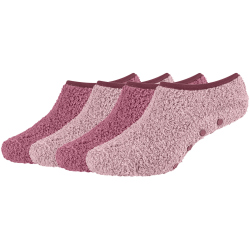 4er Pack camano Sustainable Cosy Antirutsch Sneakersocken...