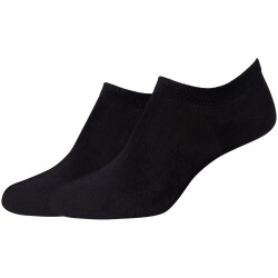 2er Pack camano Fine Invisible Sneakersocken Damen 9999 -...