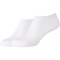 2er Pack camano Fine Invisible Sneakersocken Damen 1000 - white 35-38