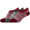 3er Pack camano Warm-Up Antirutsch Sneakersocken Damen 3810 - oxblood red 35-38