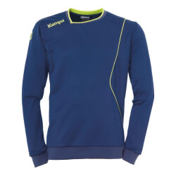 Kempa CURVE Trainings-Top deep blau/fluo gelb XXL