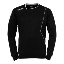 Kempa CURVE Trainings-Top Kinder schwarz/weiss 116