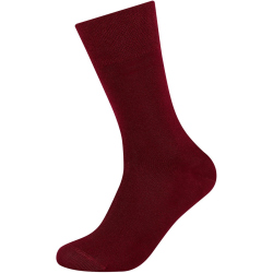 camano Soft Bio-Baumwoll Crew Socken Herren 3877 - syrah...