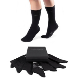 7er Pack camano Soft Patterned Socken Herren 9999 - black...