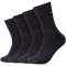 4er Pack camano Red Classics Baumwoll Tennissocken 9999 - black 35-38