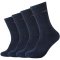 4er Pack camano Red Classics Baumwoll Tennissocken 5999 - navy 35-38