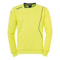 Kempa CURVE Trainings-Top Kinder fluo gelb/deep blau 116