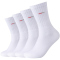 4er Pack camano Red Classics Baumwoll Tennissocken 1000 - white 35-38