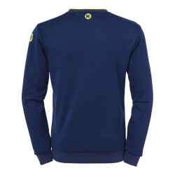Kempa CURVE Trainings-Top Kinder deep blau/fluo gelb 116