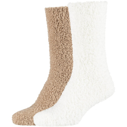 2er Pack camano Sustainable Cosy Crew Socken Damen 1901 -...