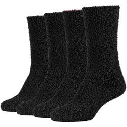 4er Pack camano Sustainable Cosy Crew Socken Damen 9997 -...