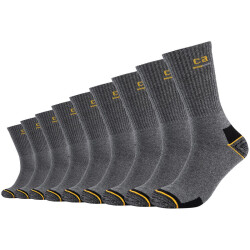 camano Online Work Socks 9p 9700 - dark grey melange 39-42