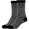 2er Pack camano Cosy Soft Cashmere Crew Socken Damen 9999 - black 35-38