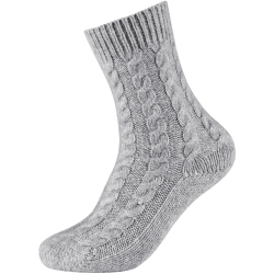 camano Cosy Cable Stitch Crew Socken Damen 9300 - light...