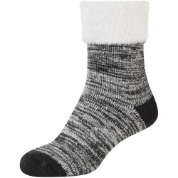camano Mouline Cosy Crew Socken Damen 9800 - anthracite...