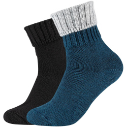 2er Pack camano Wool-Mix Crew Socken Damen 5444 -...