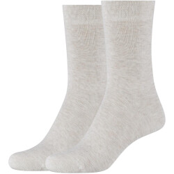 2er Pack camano Soft Baumwoll Crew Socken Damen 1100 -...