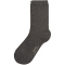 4er Pack camano Soft Baumwoll Crew Socken Damen 9700 - dark grey melange 39-42