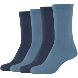 4er Pack camano Soft Baumwoll Crew Socken Damen 5444 -...