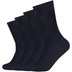 4er Pack camano Mercerised Baumwolle Crew Socken Herren...